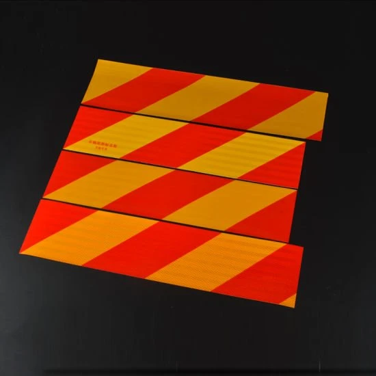 Reflective-Chevron-Sticker-for-Vehicle-Rear-Plate Reflective-Chevron-Sticker-for-Vehicle-Rear-Plate