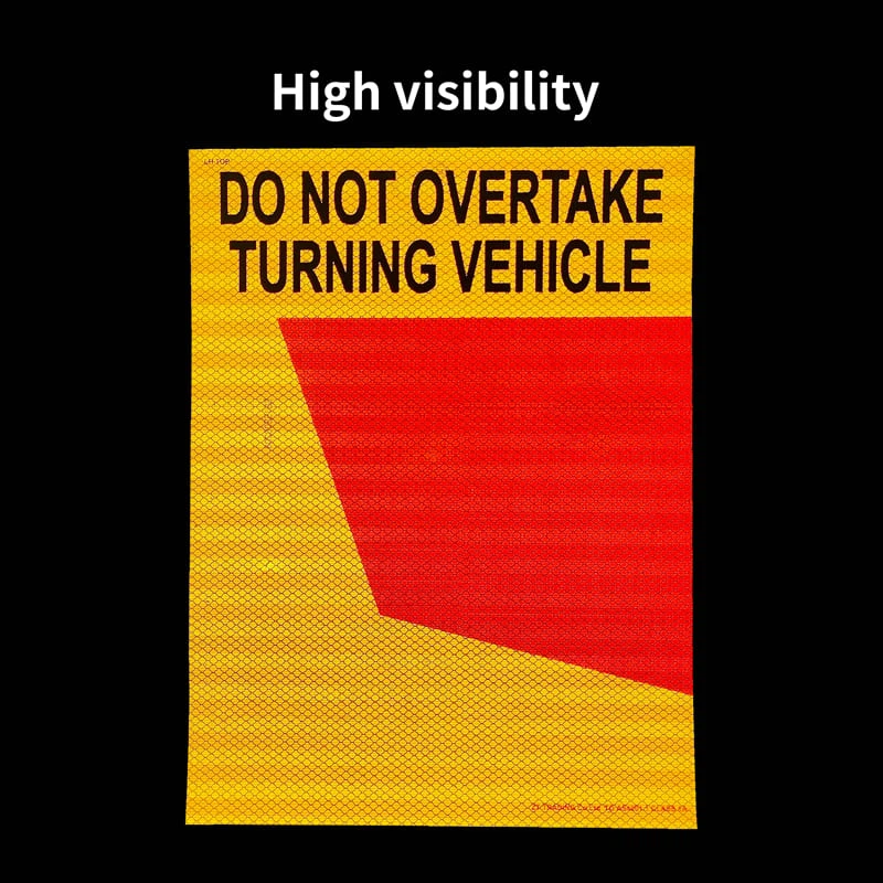 do not overtake turning vehicle sign 4 do not overtake turning vehicle sign 4