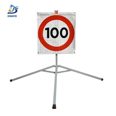 Обмеження швидкості 100 Roll Up дорожній знак